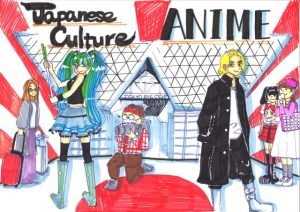 日本のアニメ文化POP